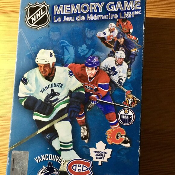 NHL Memory  Card Game, NHL a Classic Family Game, Card Game for Friends + Family - Picture 1 of 10